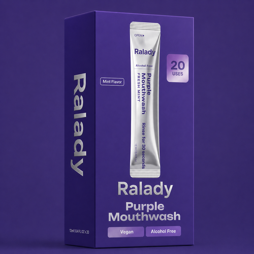 💜🌿 Ralady Purple Mouth Wash – Fresh Breath, Brighter-Looking Smile ✨🦷