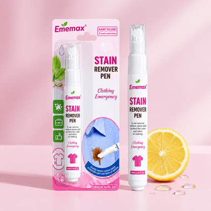 💦Ememax® Stain Remover Pen – Instant Clothing Stain Cleaner for On-the-Go Emergencies