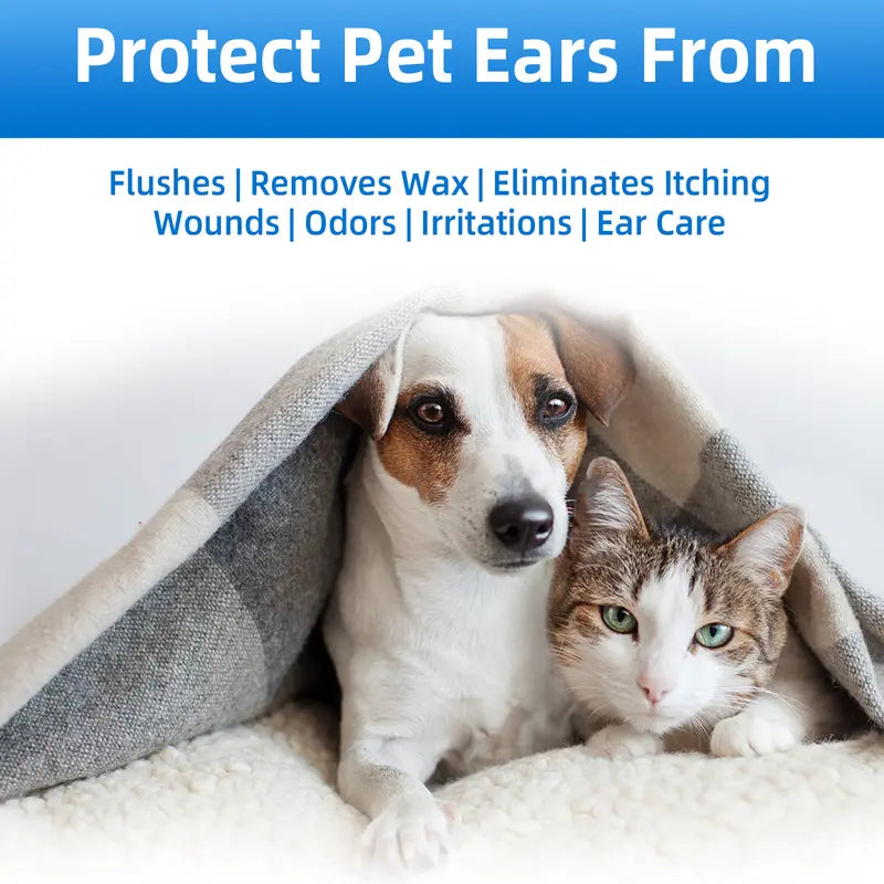 Pet Ear Cleaner for Dogs & Cats | Gentle Ear Cleaning & Care