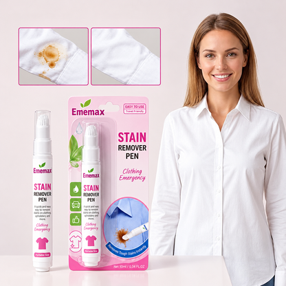 💦Ememax® Stain Remover Pen – Instant Clothing Stain Cleaner for On-the-Go Emergencies