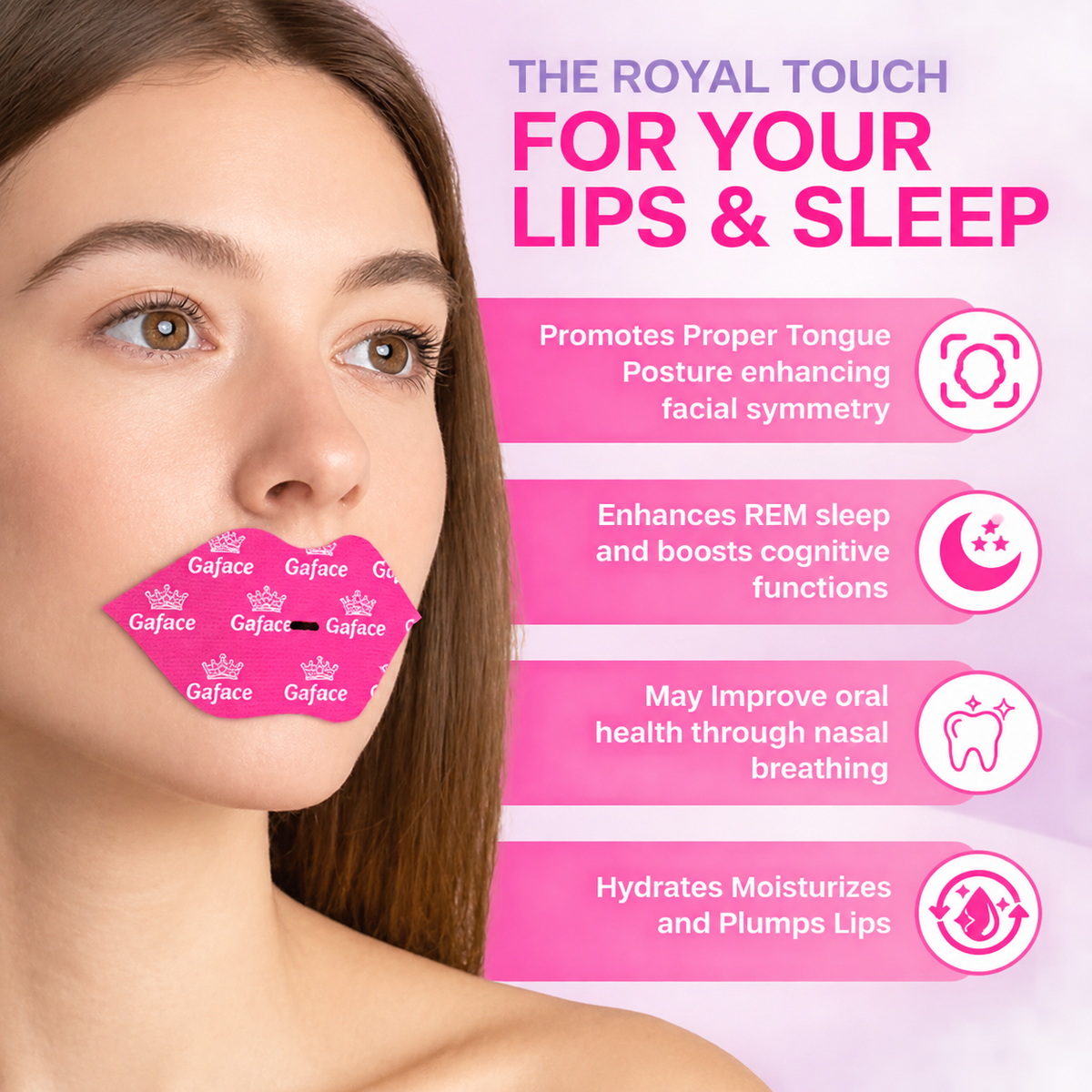 Gaface✨ BUY MORE, GET MORE 👄Hydrating Collagen Mouth Tape