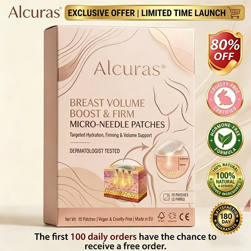 💥Alcuras® 💥Targeted Breast Enhancement Advanced Nano Microneedle Patch💥💥💥
