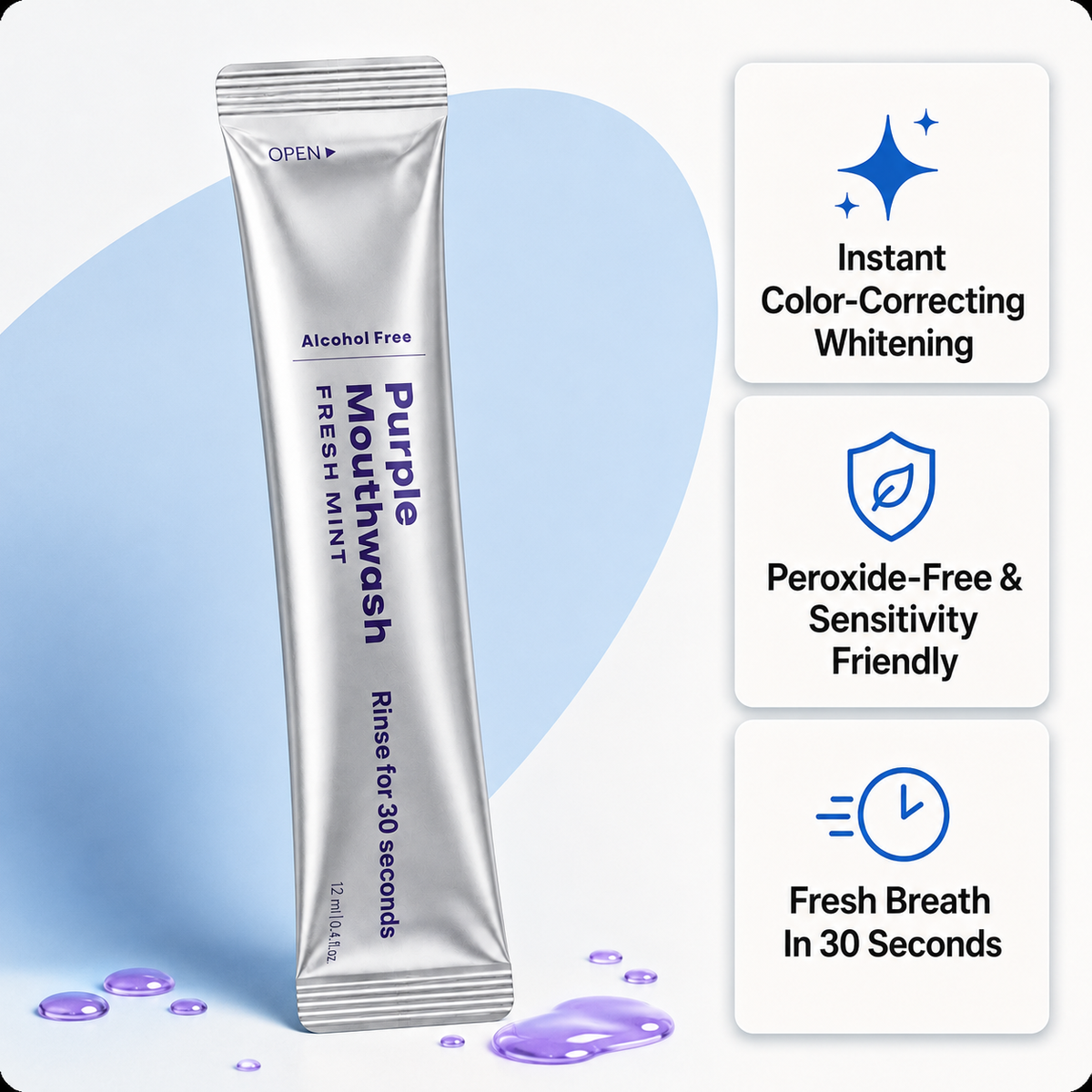 💜🌿 Ralady Purple Mouth Wash – Fresh Breath, Brighter-Looking Smile ✨🦷