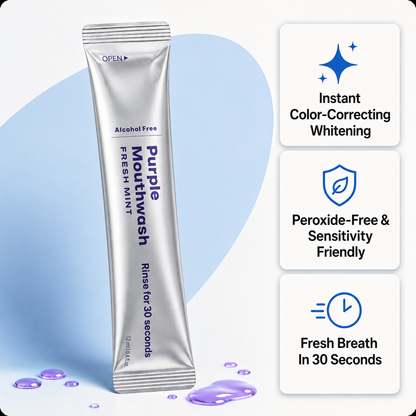 💜🌿 Ralady Purple Mouth Wash – Fresh Breath, Brighter-Looking Smile ✨🦷