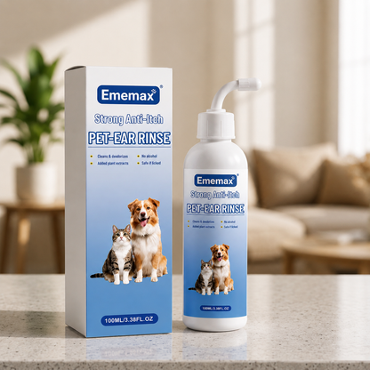 Pet Ear Cleaner for Dogs & Cats | Gentle Ear Cleaning & Care
